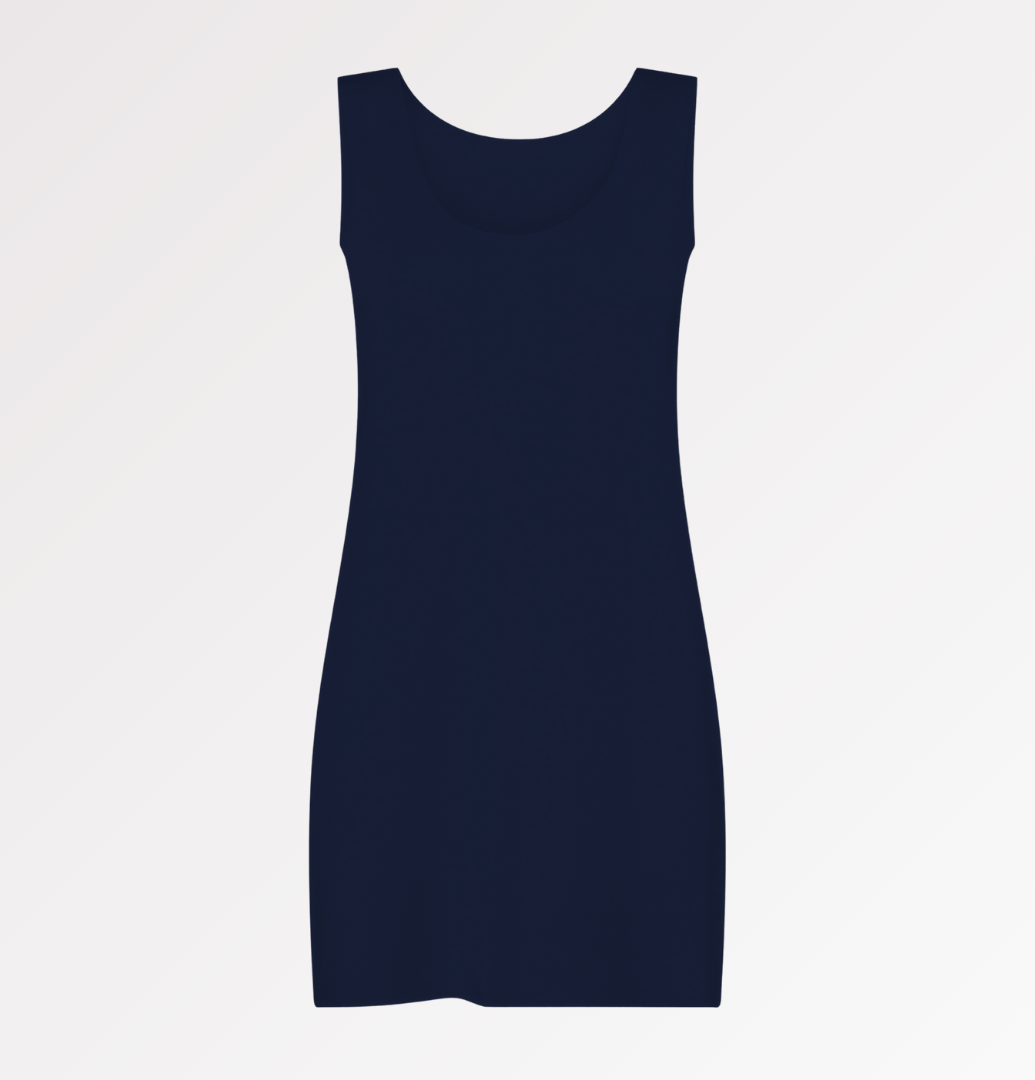 Maxi canotta a spalla larga taglio laser in TENCEL™ - CASAGIN