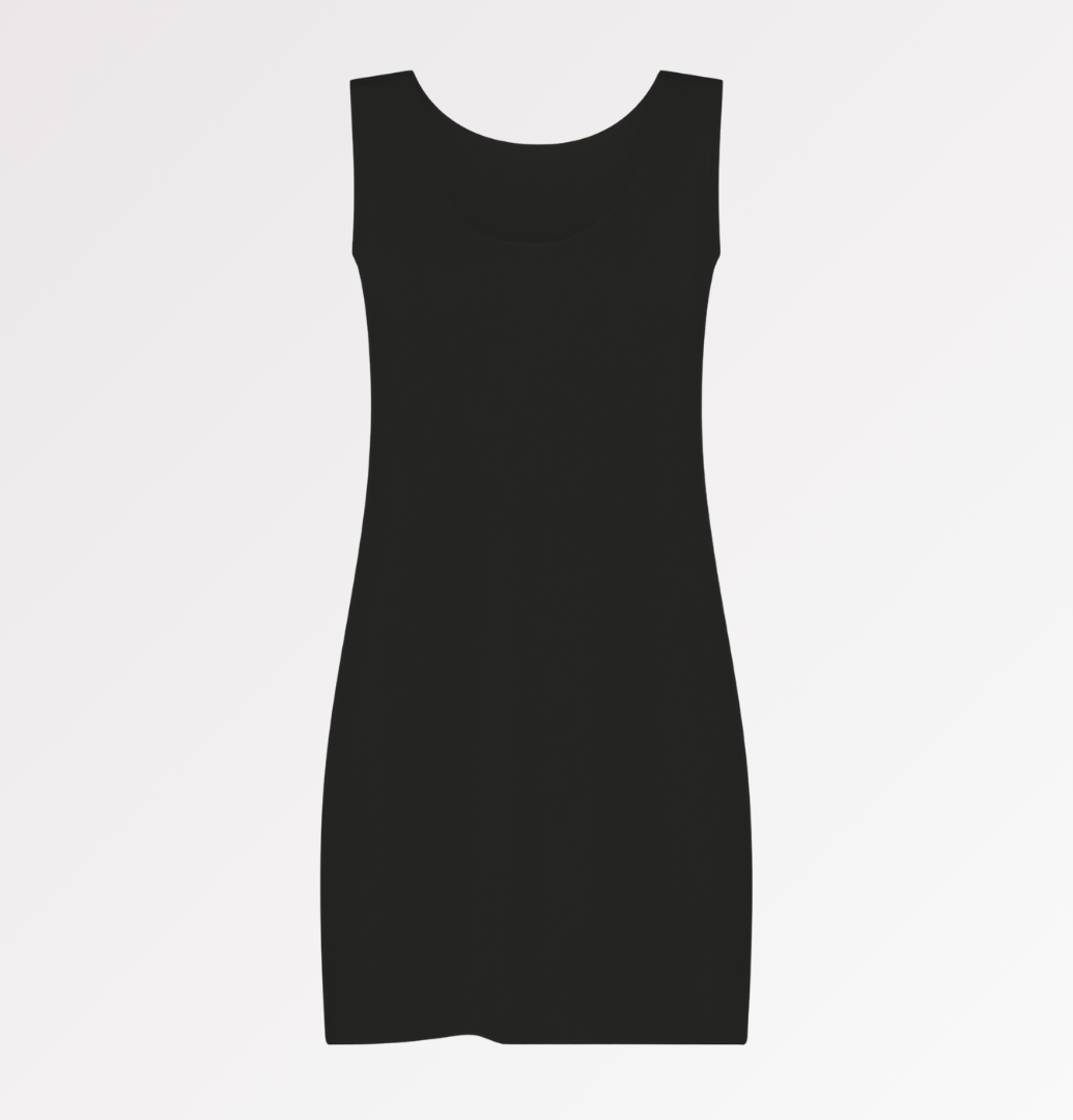 Maxi canotta a spalla larga taglio laser in TENCEL™ - CASAGIN