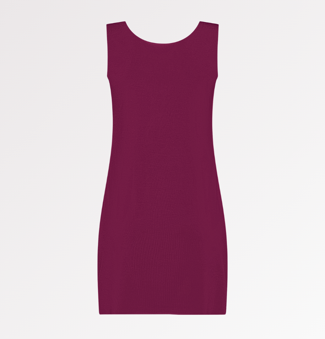 Maxi canotta a spalla larga taglio laser in TENCEL™ - CASAGIN