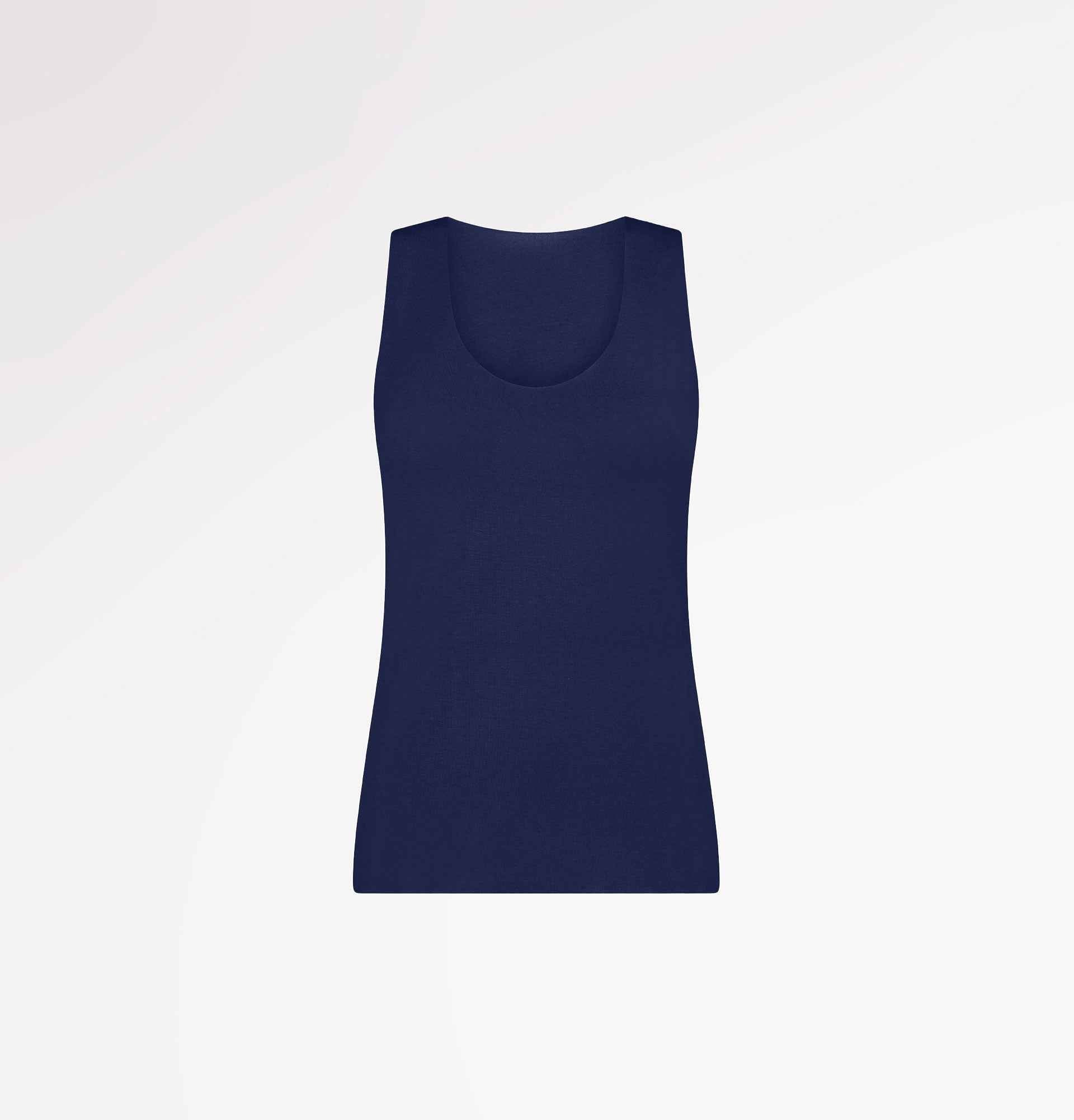 Canotta taglio laser a spalla larga in TENCEL™