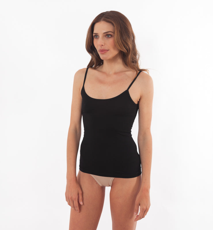 Canotta a spallina fina in TENCEL™ - CASAGIN