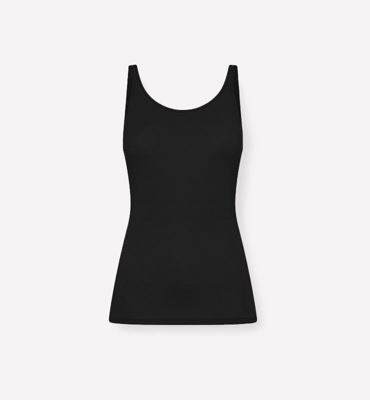 Canottiera classica in tessuto naturale - CASAGIN