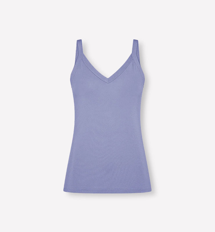 Canotta scollo V in TENCEL™ - CASAGIN