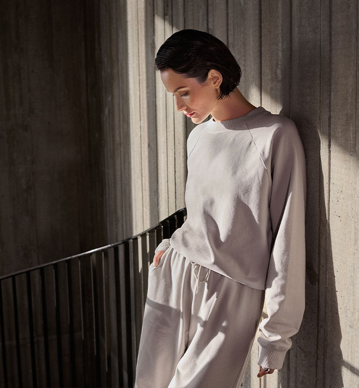 Felpa Lounge in Cotone Biologico - CASAGIN