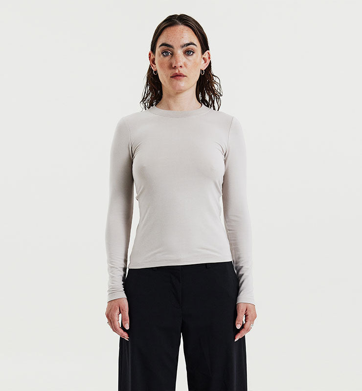 Maglia scollo tondo in Viscosa ECOVERO™ - CASAGIN