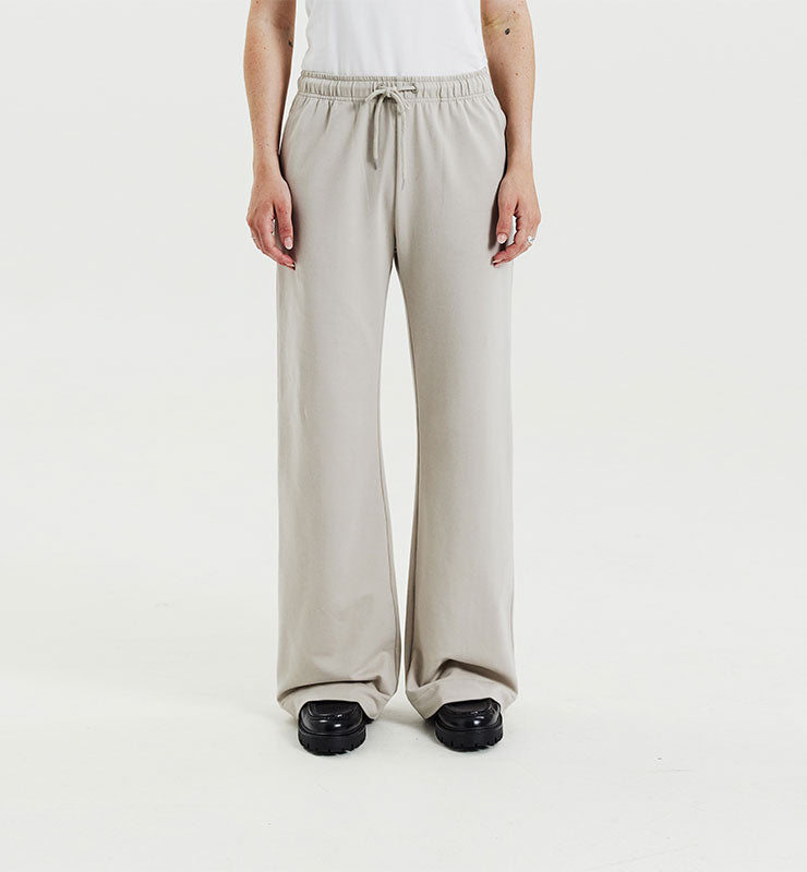 Pantaloni palazzo felpa leggera in Cotone Biologico - CASAGIN