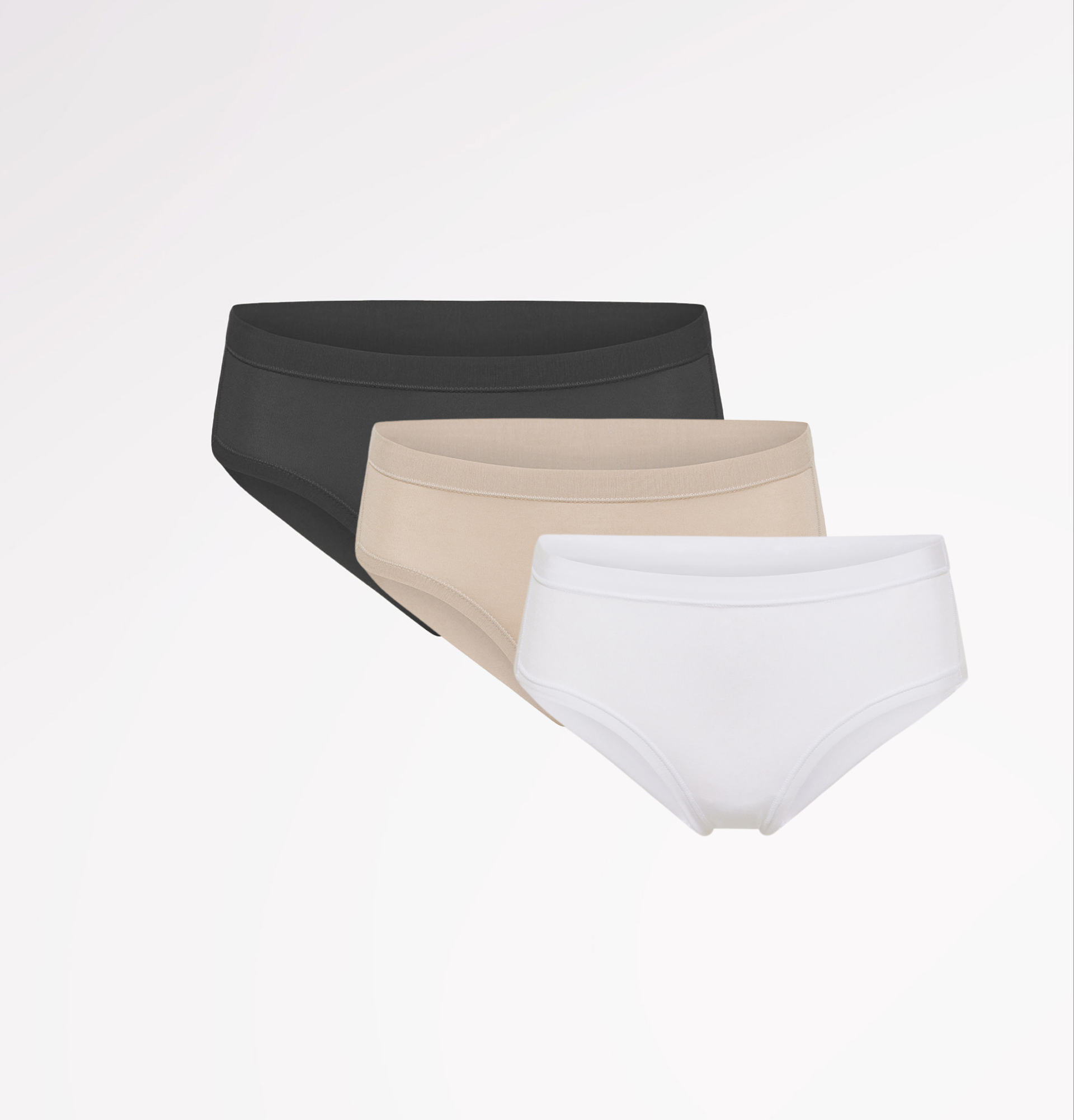 High waisted briefs laser cut in eco sustainable fabric CASAGiN