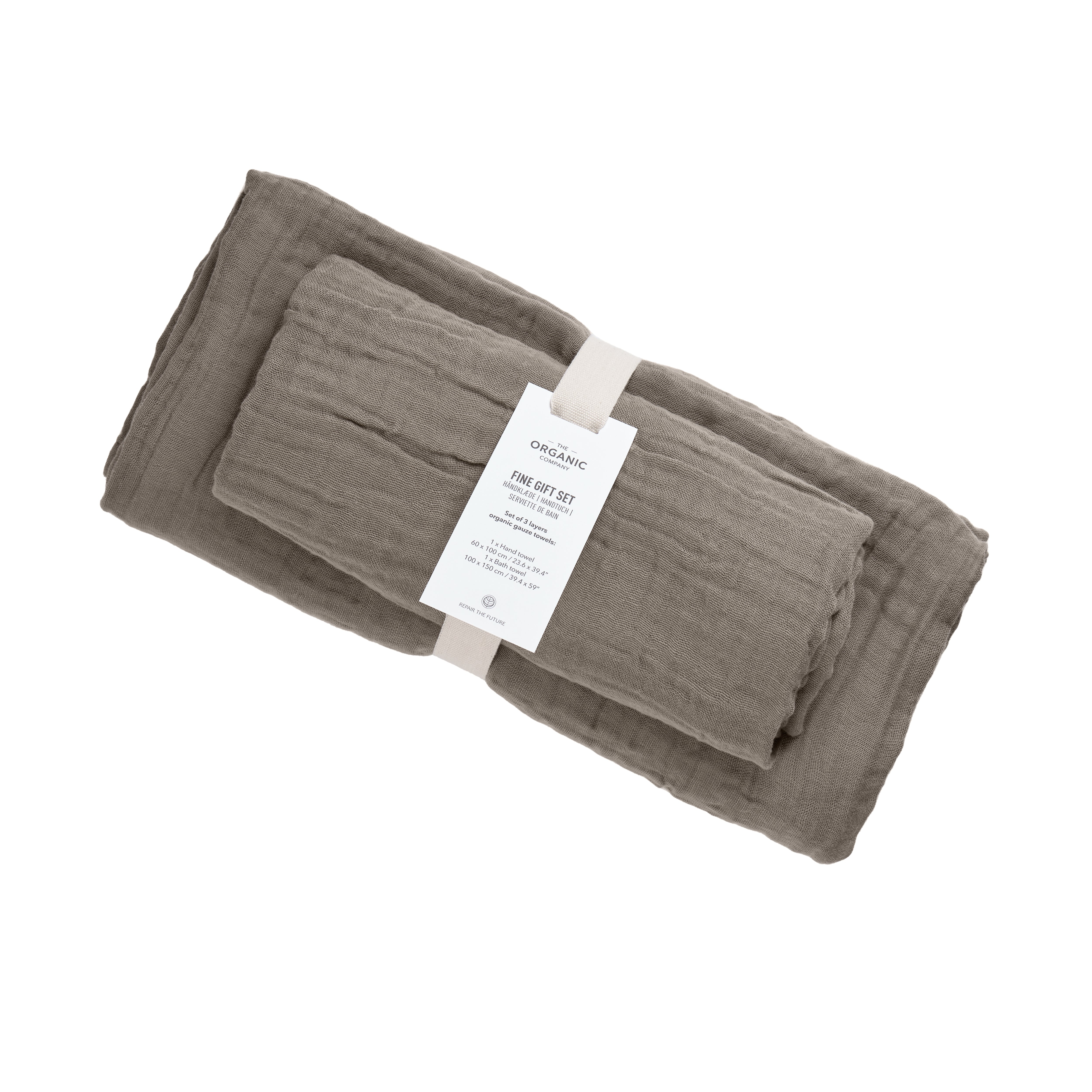 Set regalo brezza in garza di cotone bio