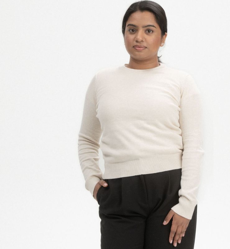 Maglioncino di filo in cotone biologico Fairtrade