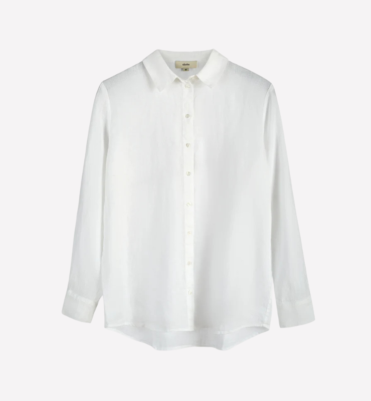 Camicia in 100% Lino Sostenibile - Taglio Oversize