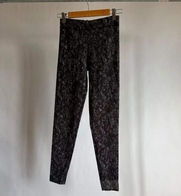 Leggings sportivi uomo fantasia pixel