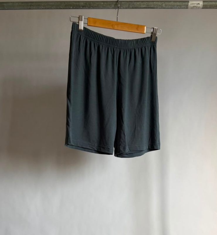 Pantaloncino corto morbido Tencel™ antracite