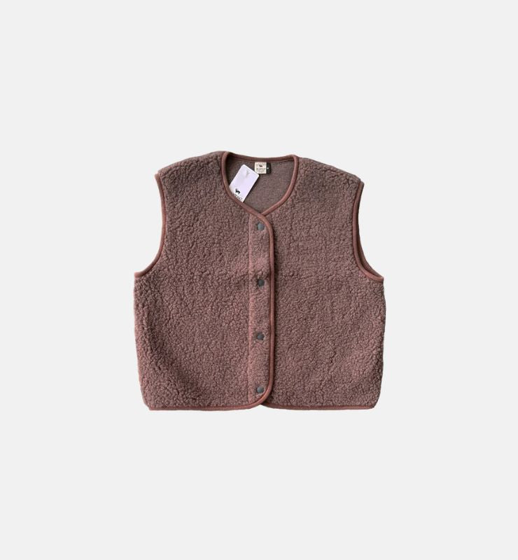 Gilet pile in lana naturale – Il Pile Naturale  *Edizione Limitata*