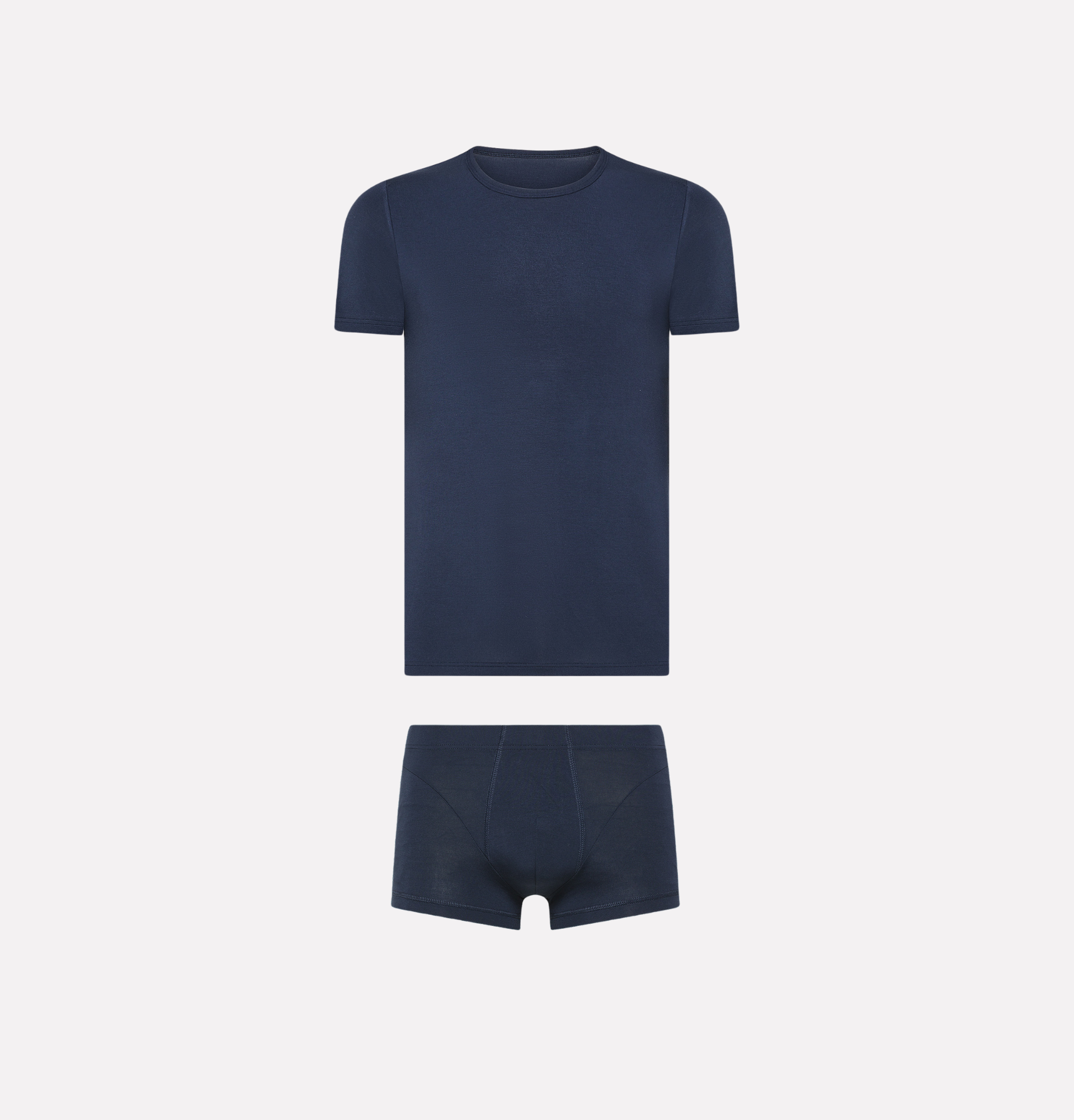 Wellness-Box für Herren T-Shirt und Boxershorts aus Naturstoff