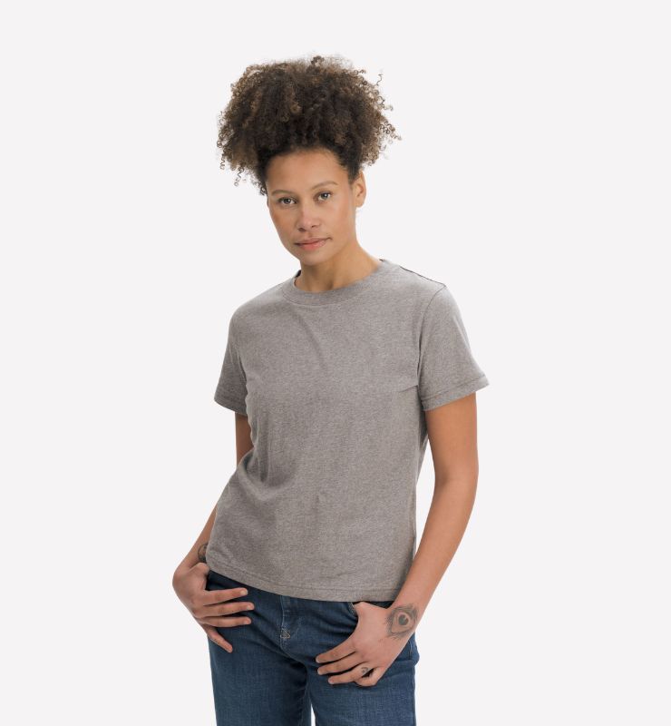 T-shirt basic in 100% Cotone Biologico