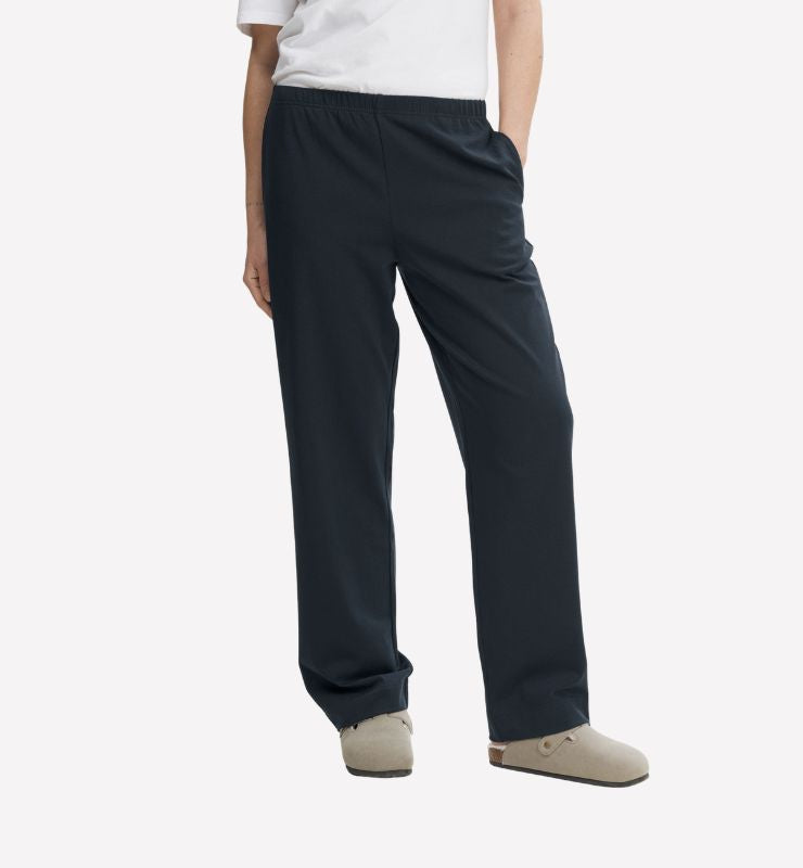 Pantaloni Lounge in Jersey Cotone Biologico