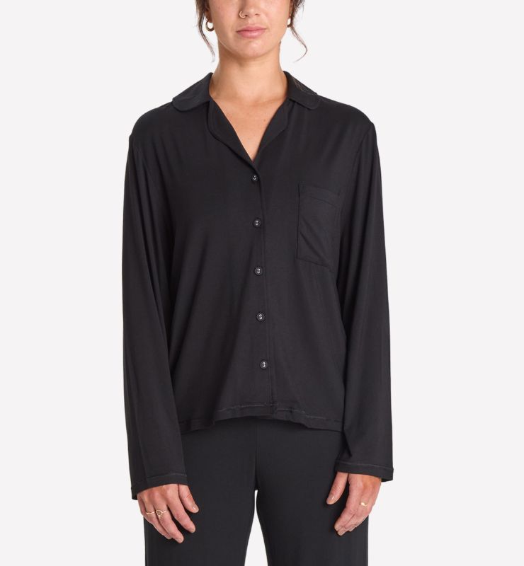 Pigiama Lungo in TENCEL™ MicroModal – Camicia e Pantalone