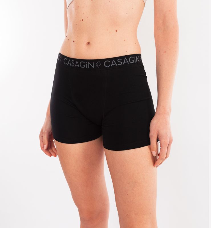 Hipster-/Menstruations-Nachtslip aus Bio-Baumwolle 