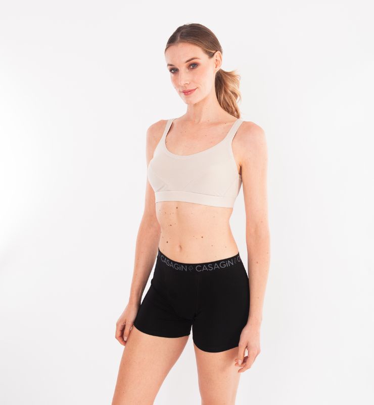 Slip boxer mestruale cotone biologico Notte e Giorno