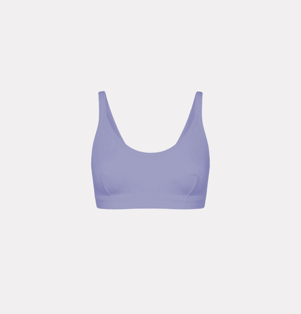 Bralette-BH aus Naturstoff