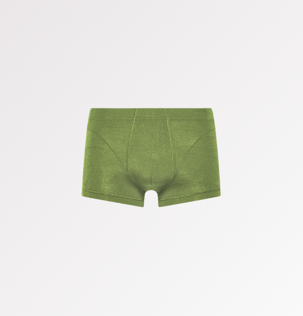 Natural fabric boxer shorts