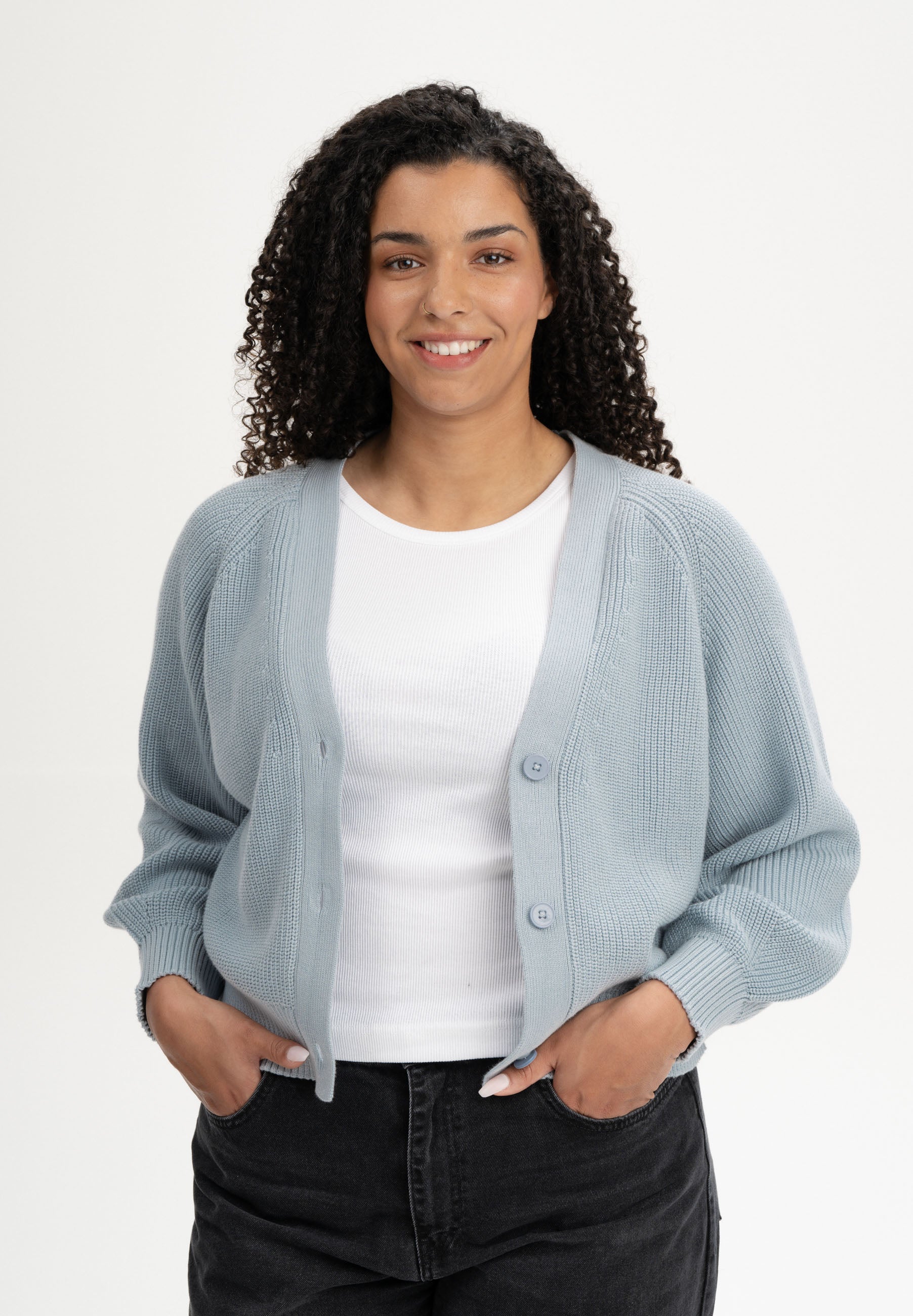 TACVASEN Maglione da uomo con cerniera a un quarto di lunghezza, in cotone, a maniche lunghe, a righe, casual, per autunno e inverno, Grigio chiaro