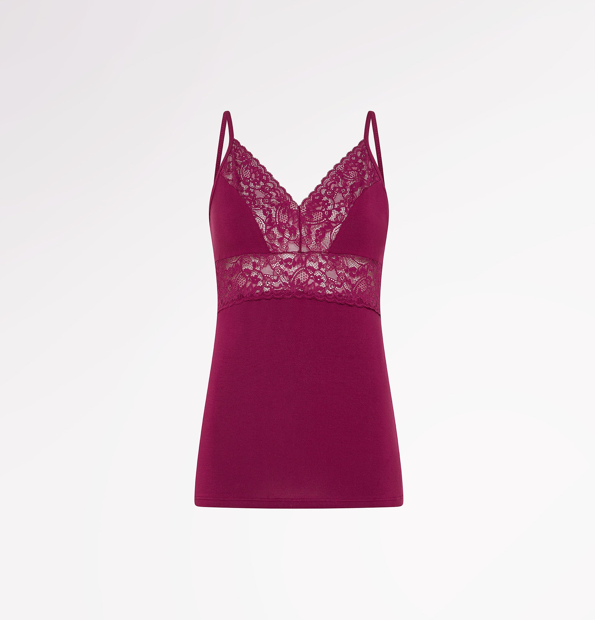 Natural fabric and biodegradable lace tank top box