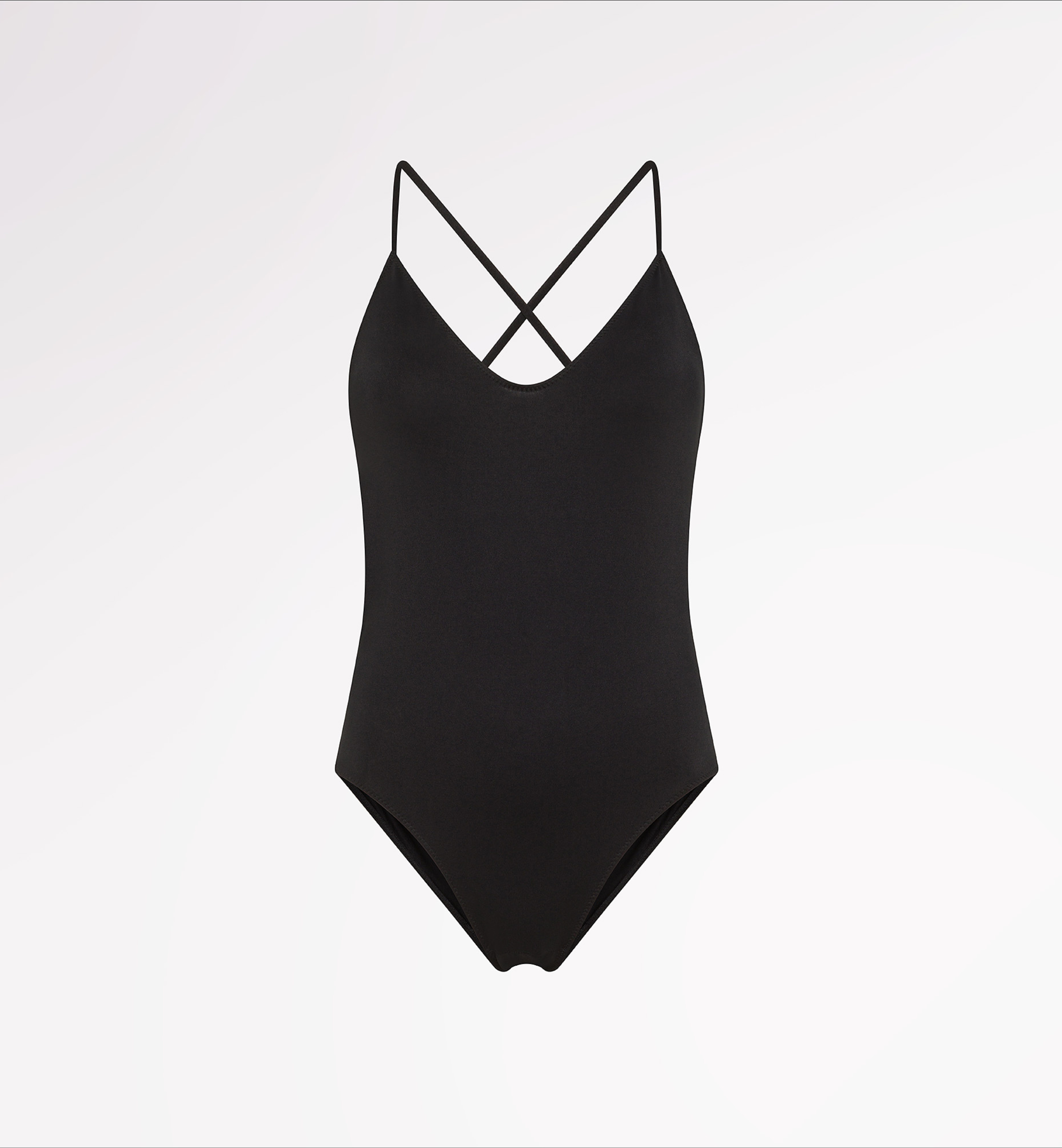 Absorbent one-piece swimsuit in recycled fabric