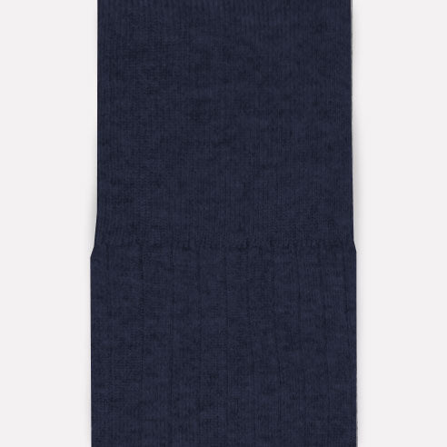 Long ribbed socks in eucalyptus fiber