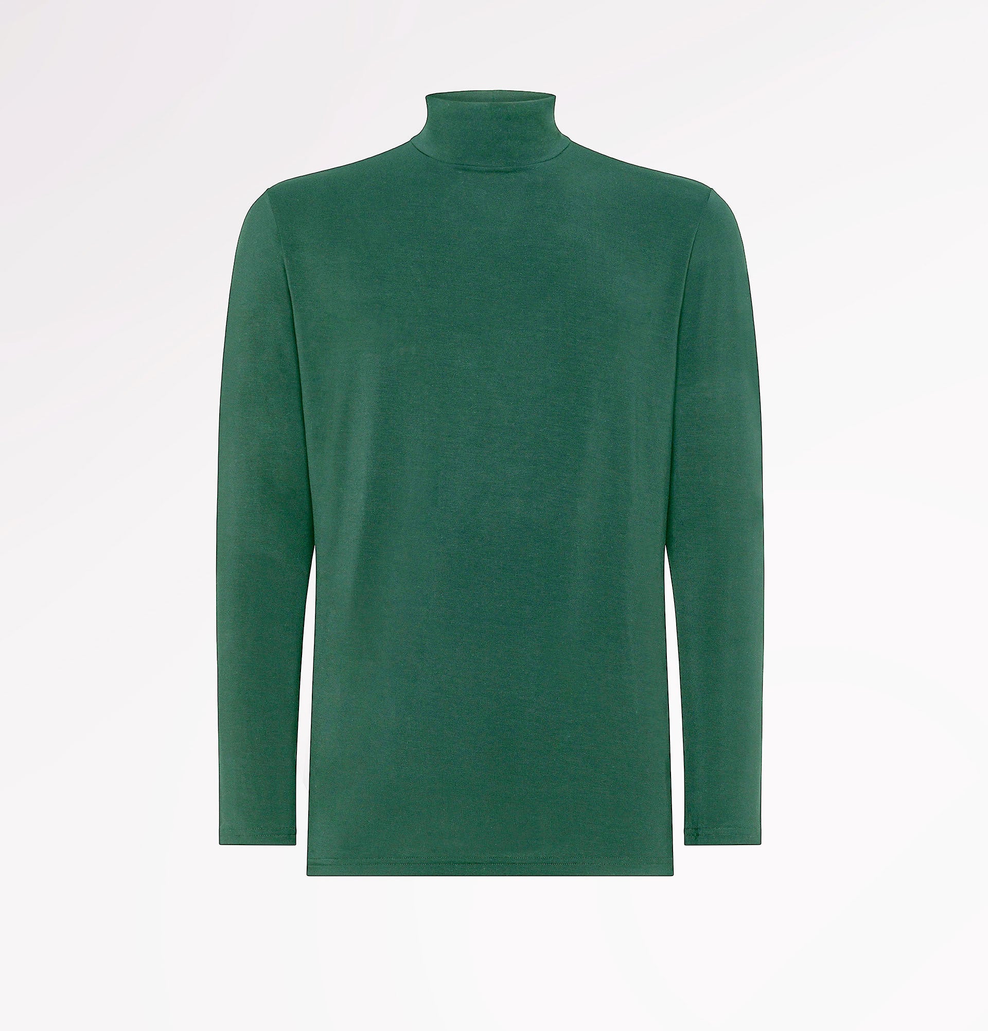 Men's long-sleeved TENCEL™ turtleneck sweater