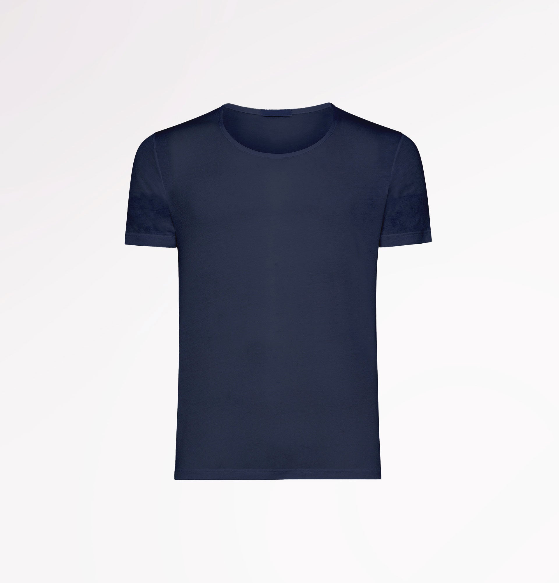 Men's T-shirt in TENCEL™ and silk with short sleeves