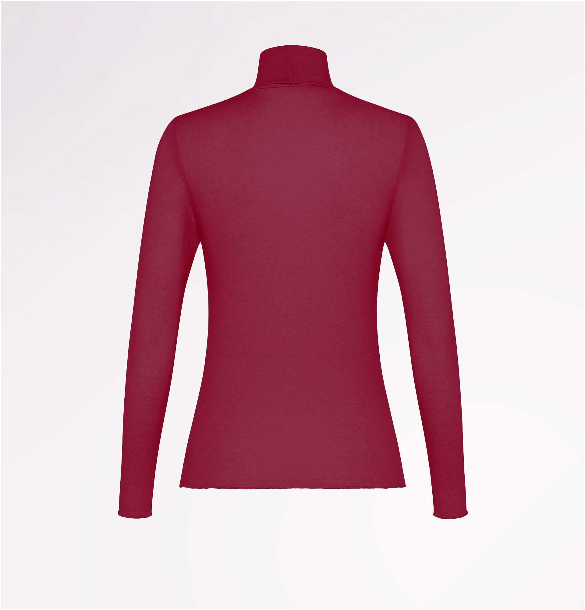 Long-sleeved TENCEL™ cashmere turtleneck