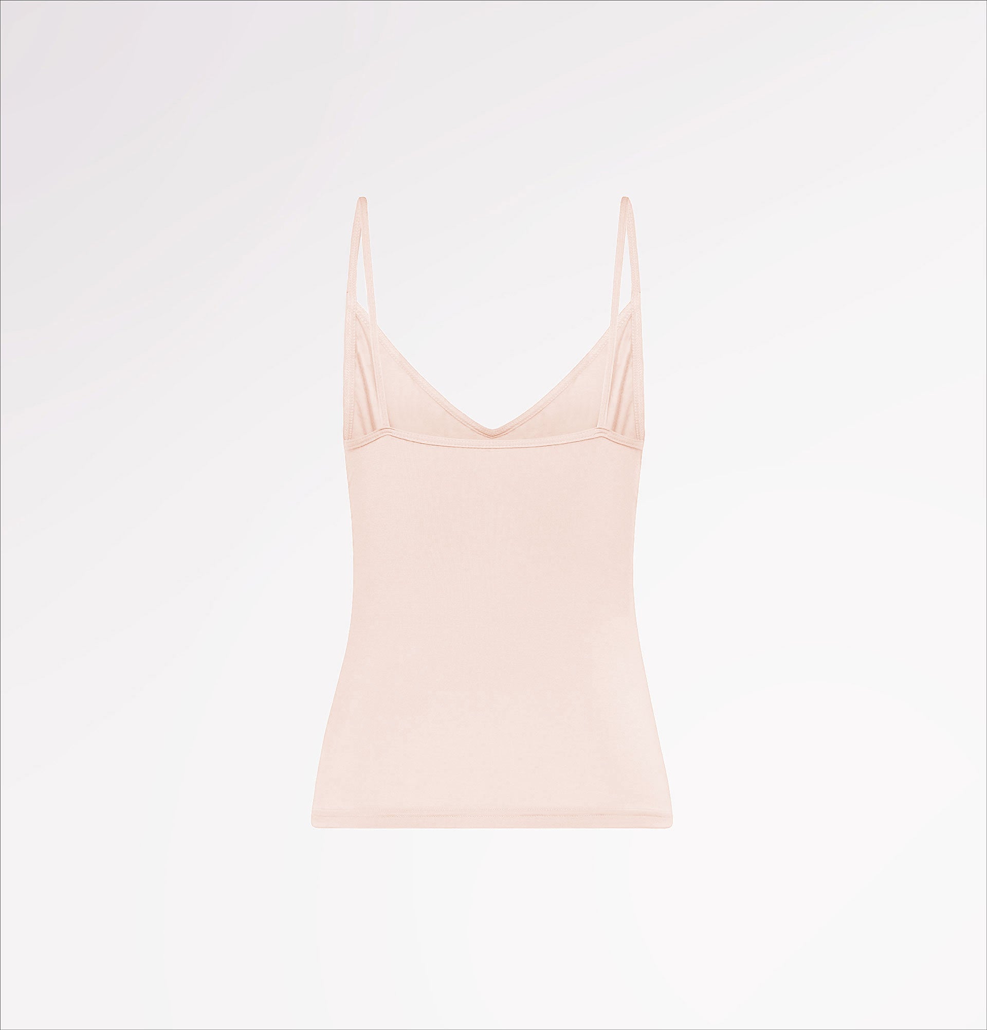 Thin-strap V-neck tank top in TENCEL™