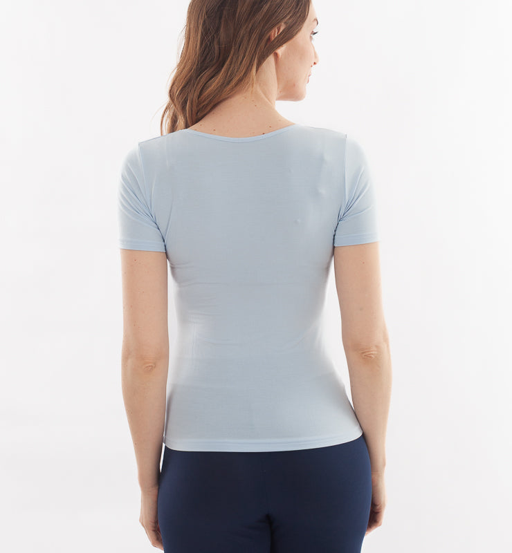 TENCEL™ T-Shirt mit kurzen Ärmeln