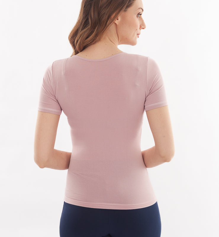 TENCEL™ T-Shirt mit kurzen Ärmeln