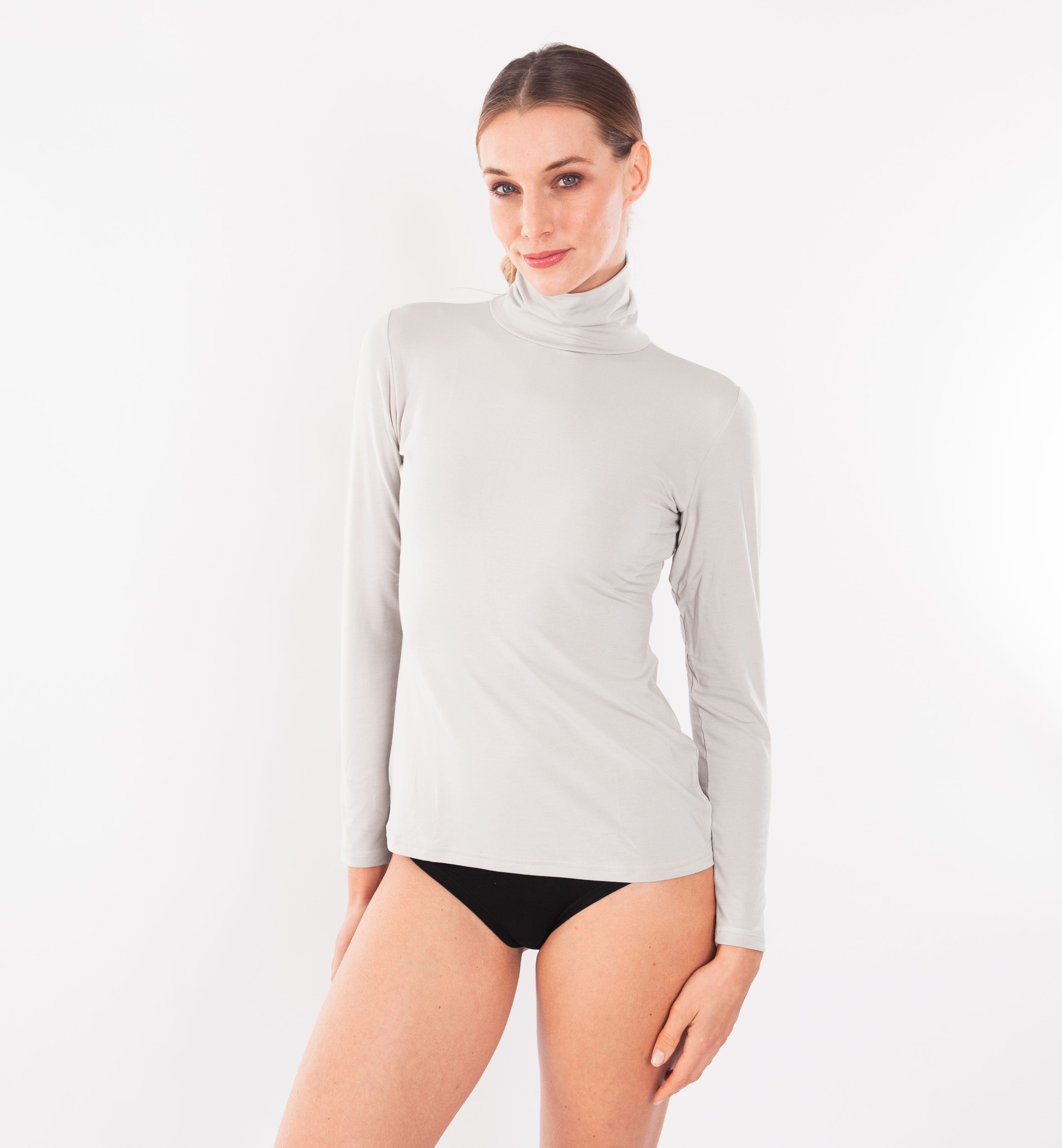 Dolcevita in TENCEL™ a maniche lunghe