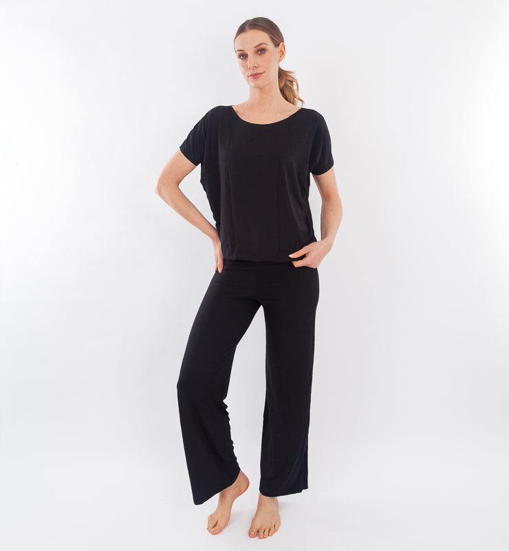 Pantaloni palazzo in Tencel™
