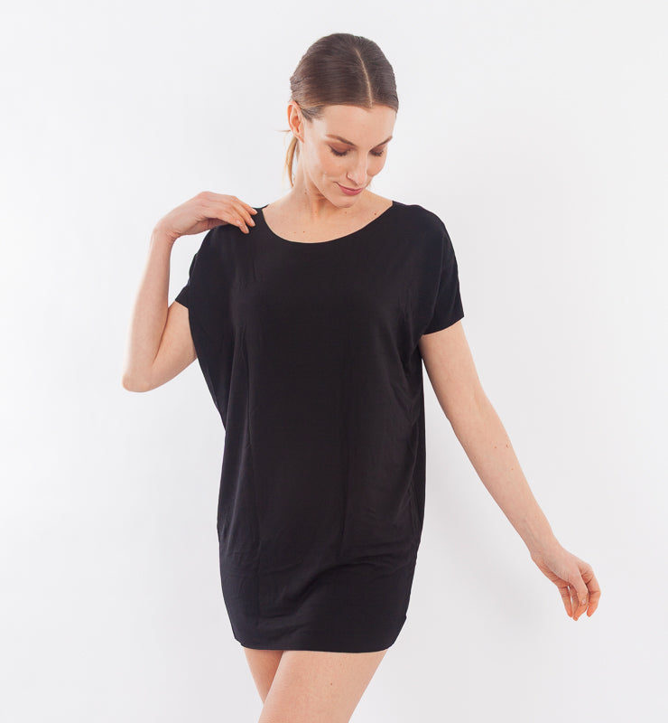 Maximaglia in tencel™ a maniche corte