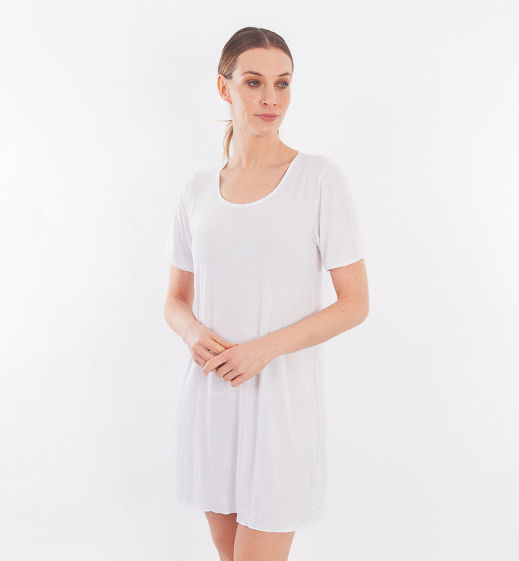 Maximaglia Camicia da Notte in Fibra di Bamboo