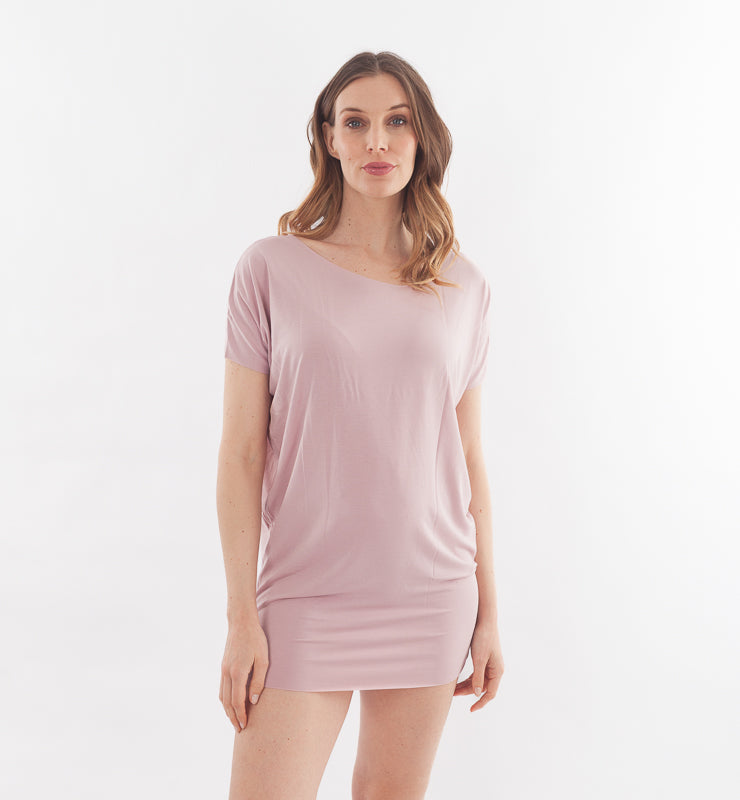 Maximaglia in tencel™ a maniche corte