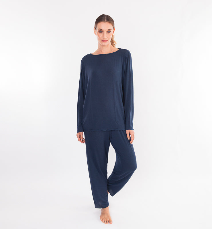 TENCEL™ Cashmere Long Sleeve Pajamas 