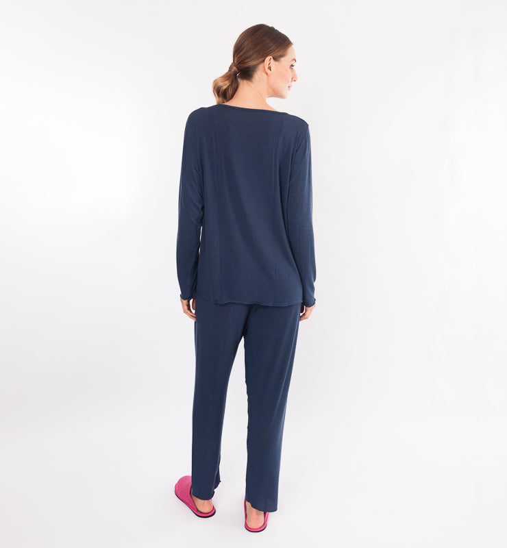 TENCEL™ Cashmere Long Sleeve Pajamas 