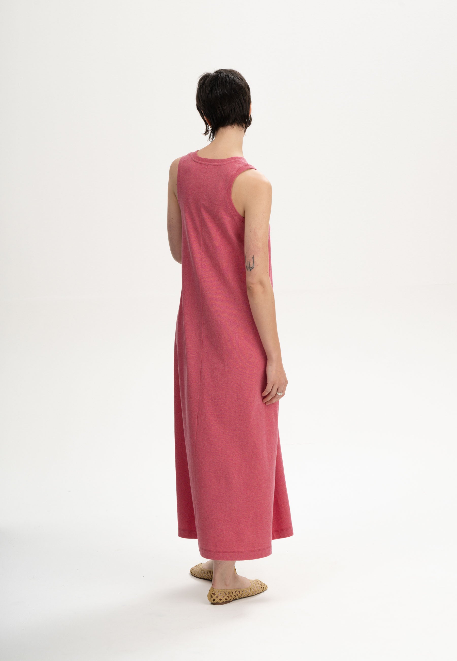 Maxi Abito lungo in Cotone Biologico