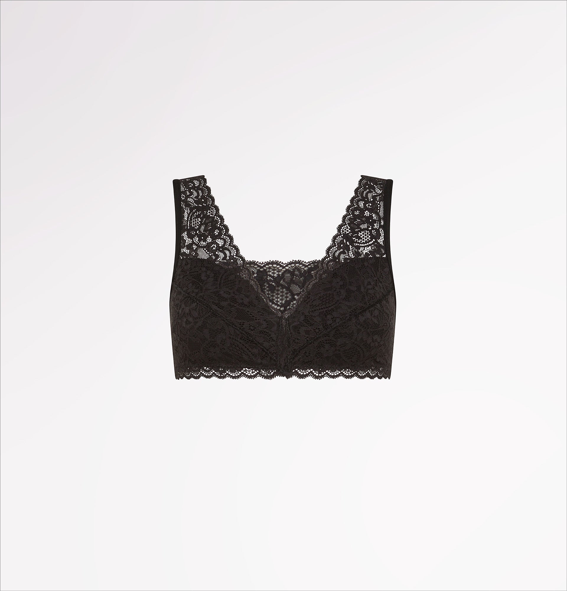 Bra box set in natural fabric and biodegradable lace