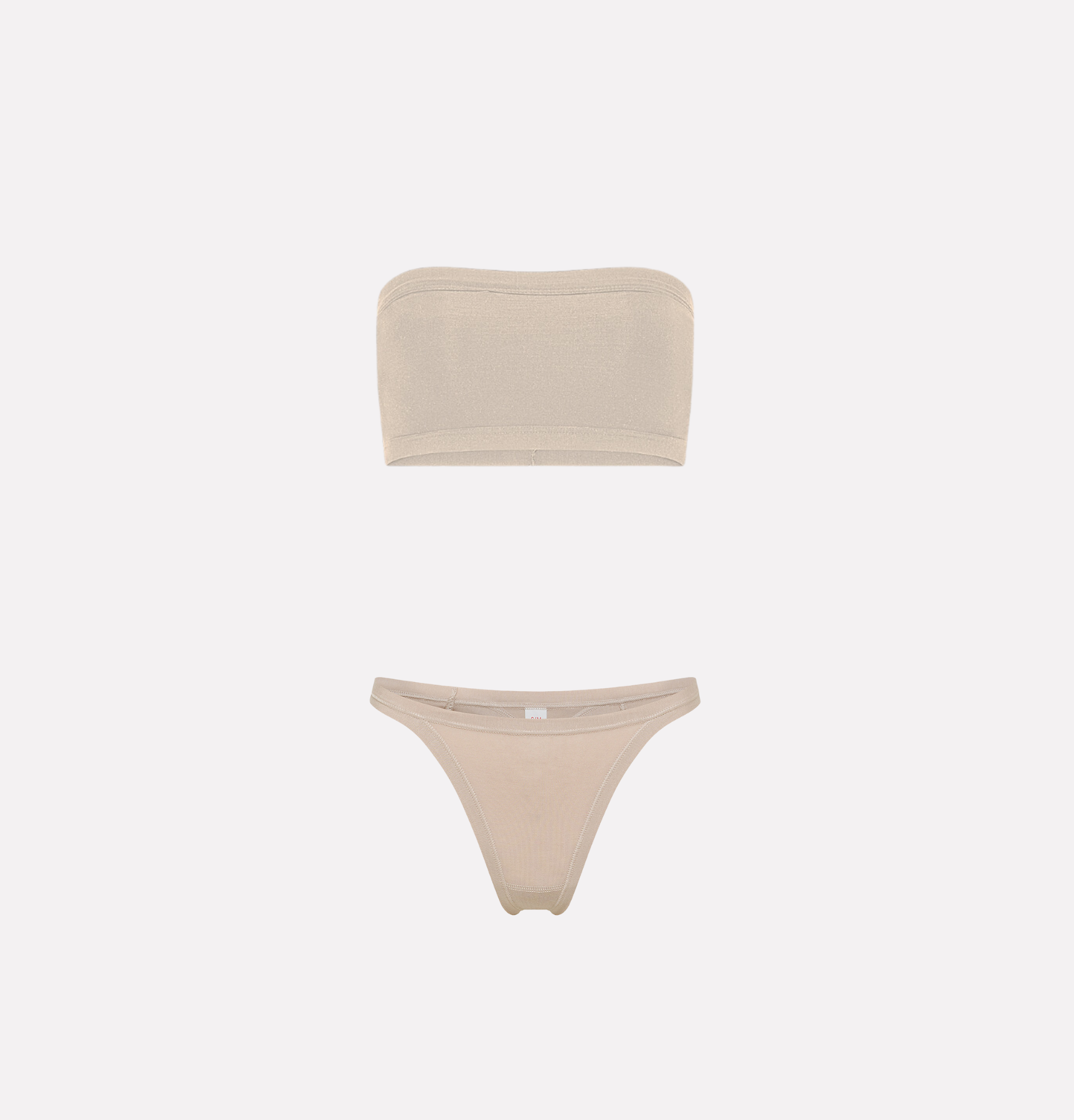 Invisible Box: Bandeau Bra + Thong