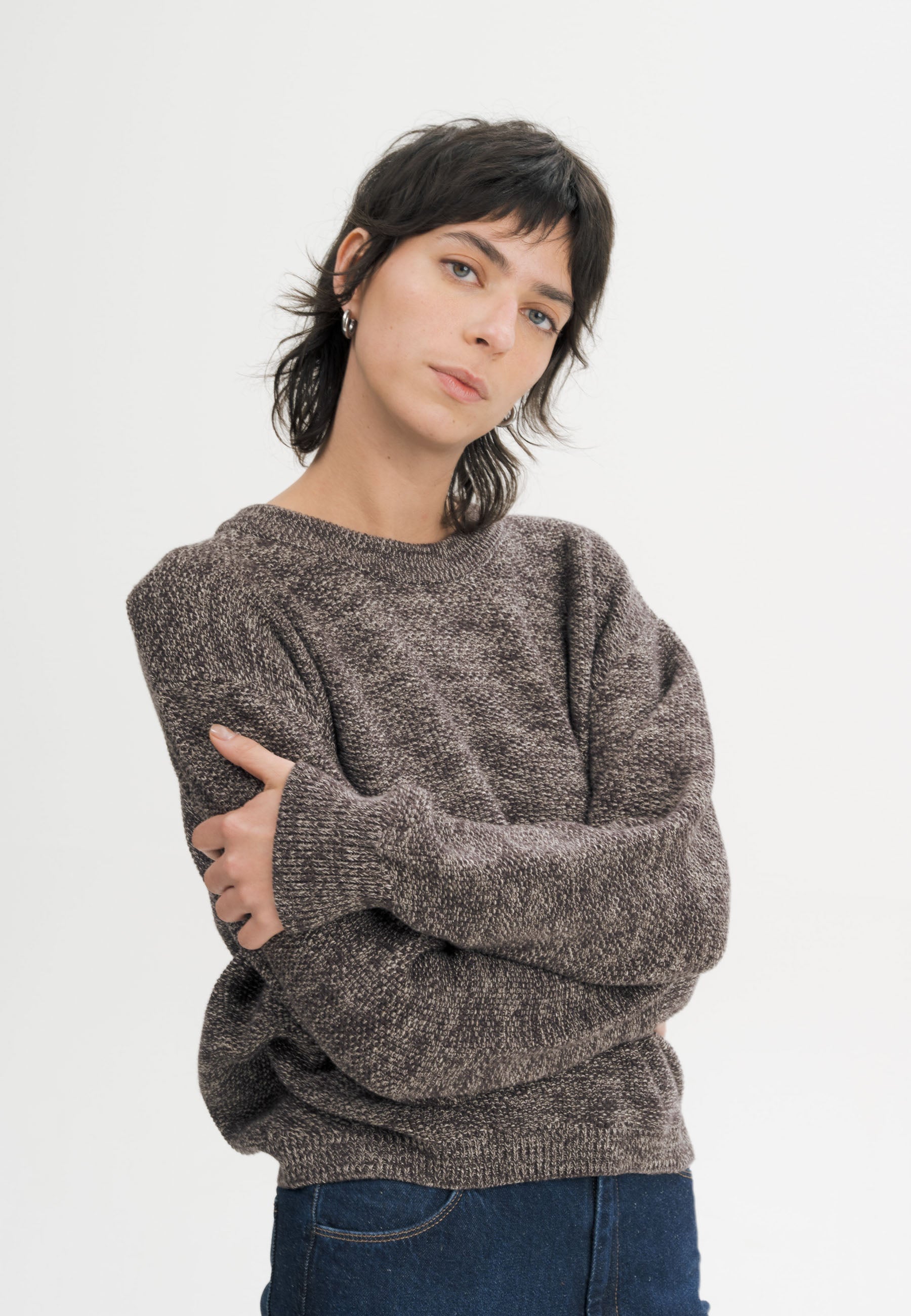 Maglia in Cotone Biologico GOTS – Struttura Perlata