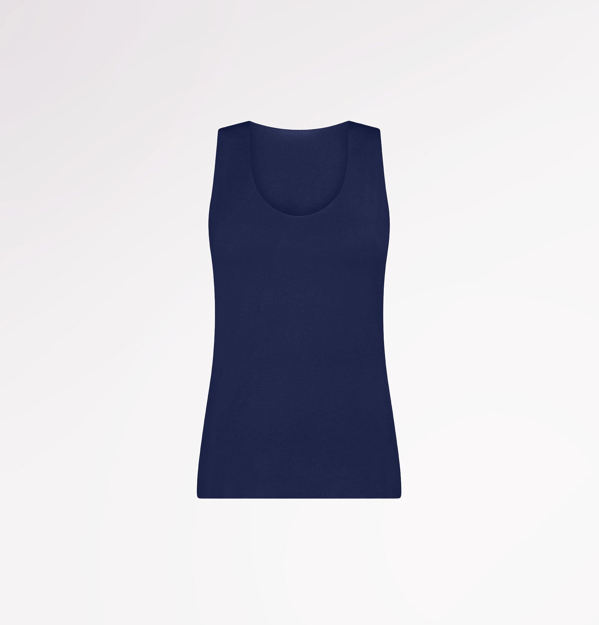 Laser cut tank top with wide shoulder in TENCEL™