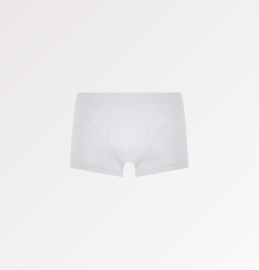 Natural fabric boxer shorts